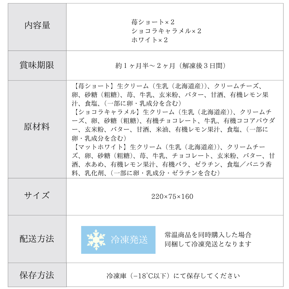 クリスマスフリル6個セット グルテンフリー