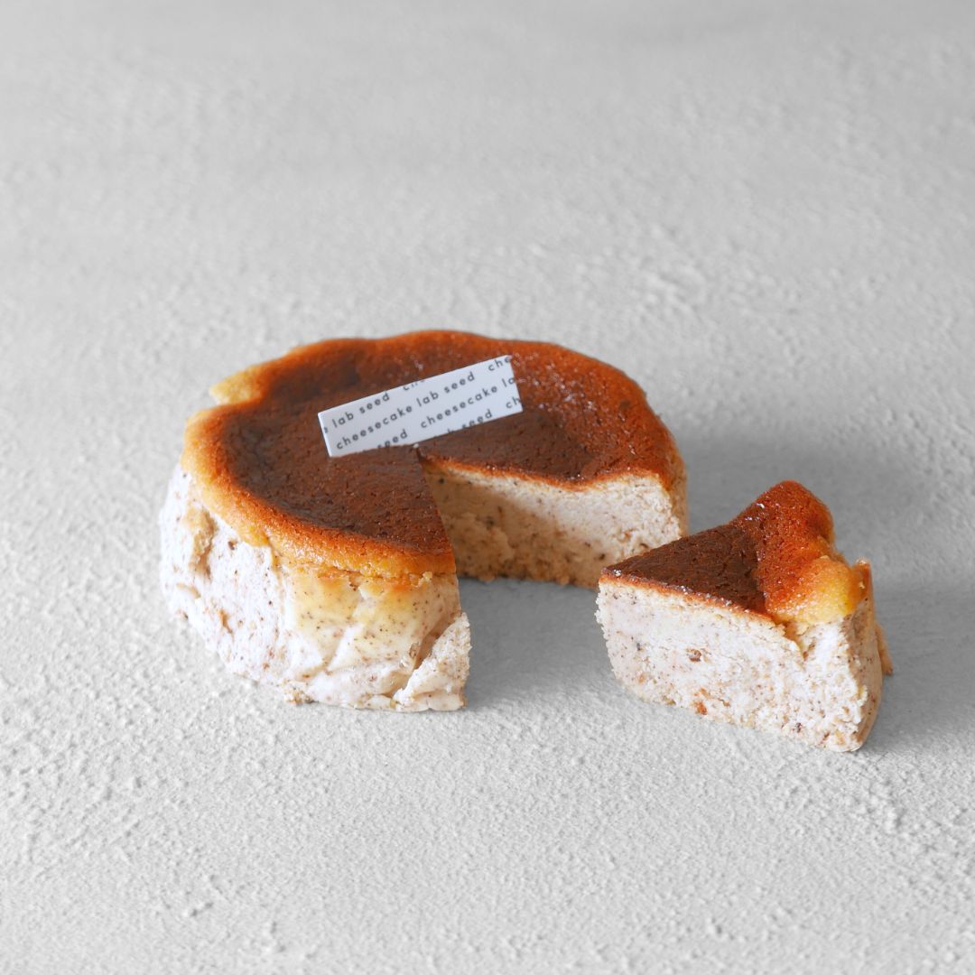 有機アールグレイのバスクチーズケーキ グルテンフリー