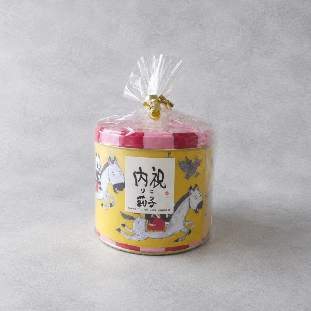 【内祝】メリーゴーランド缶  ギフト