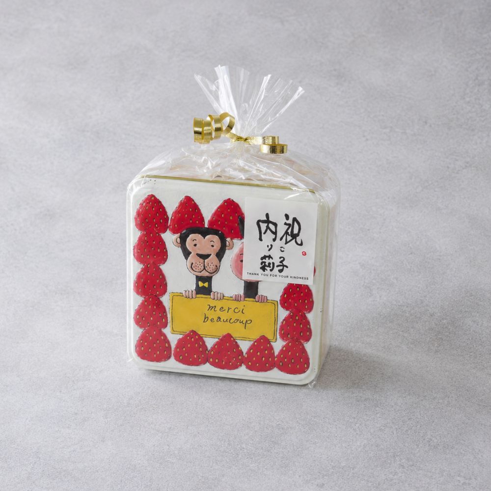 【内祝】ショートケーキ缶  ギフト
