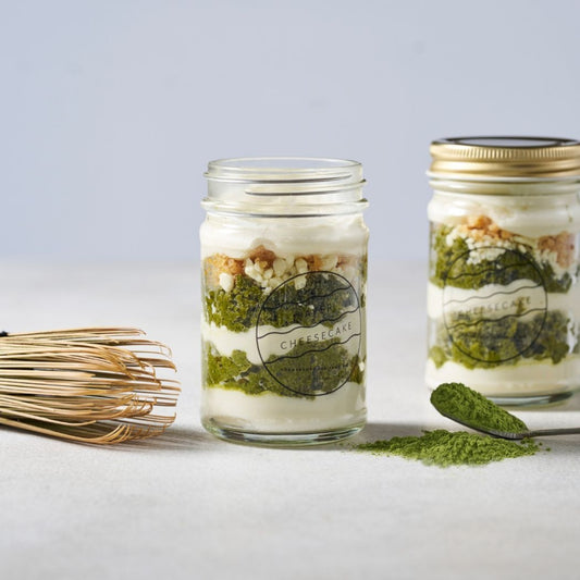 レイヤーチーズケーキ~抹茶とホワイトチョコ~ グルテンフリー