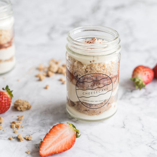 レイヤーチーズケーキ~つぶつぶ苺~ グルテンフリー