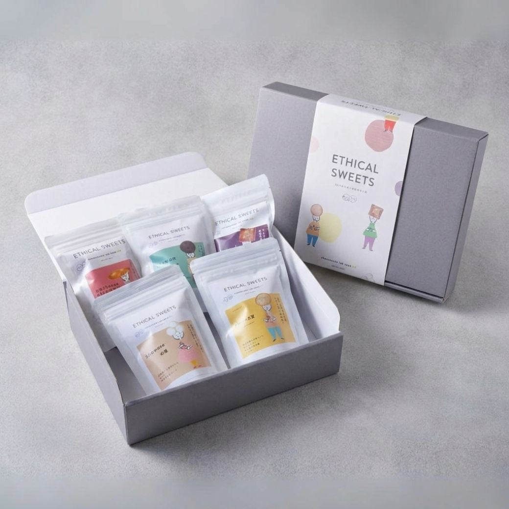 【スタンドパック】5個ギフト エシカルスイーツ