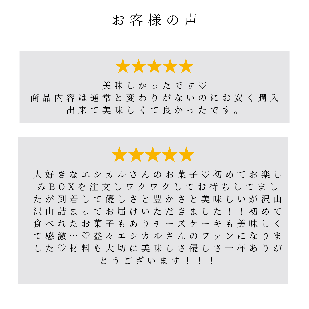 エシカルお楽しみBOX フードロス削減