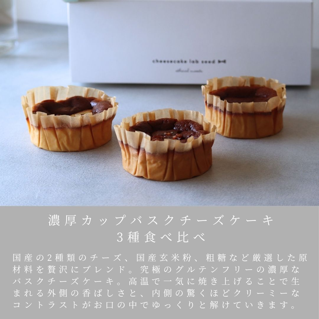 【送料無料】お試しセット バスク3種 レイヤーチーズケーキ クッキー瓶