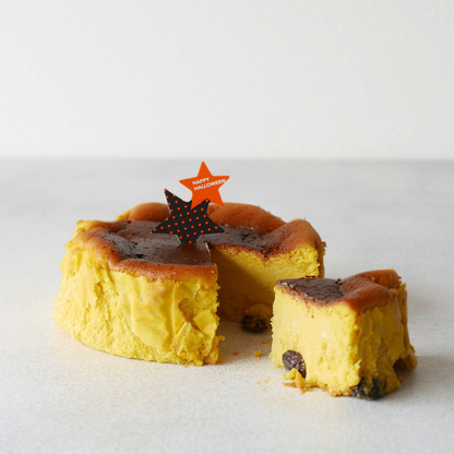かぼちゃの濃厚バスクチーズケーキ　グルテンフリー