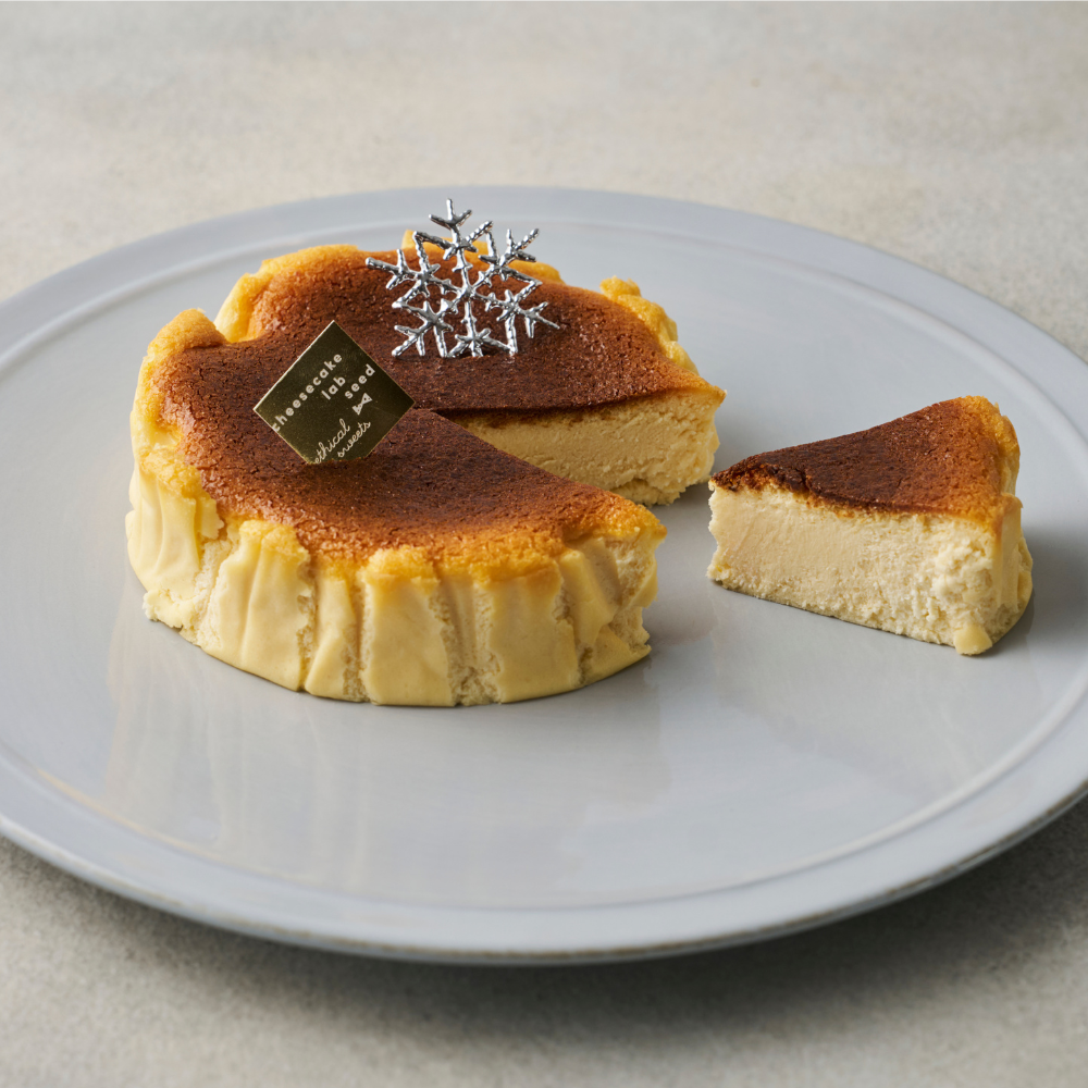 クリスマスバスクチーズケーキ グルテンフリー