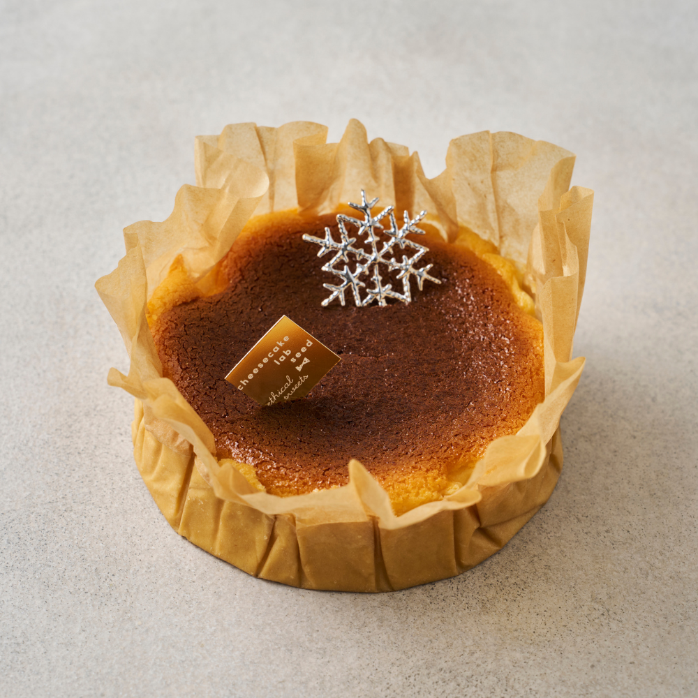 クリスマスバスクチーズケーキ グルテンフリー